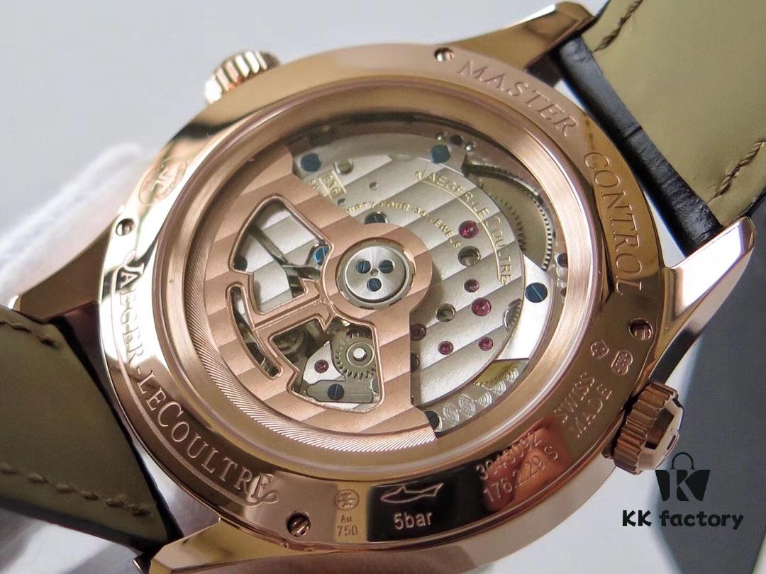 TWA Factory V2 Upgraded Version! [Top Market Edition] JL Jaeger LeCoultre 'Geophysicist Master' Multifunction Watch with Cal.939A Movement, 42mm Stainless Steel Case, Date Display, Dual Time Zone, Power Reserve Indicator