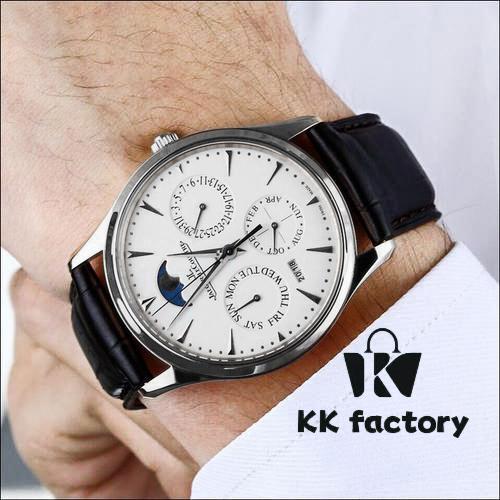 V9 Jaeger Master Ultra Thin Perpetual Calendar Automatic Mechanical Watch - Reproduction of Stephen Strange's Watch from 'Doctor Strange'