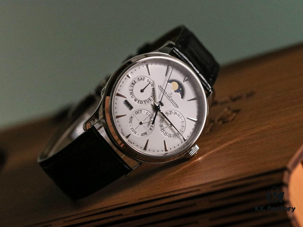 V9 Jaeger Master Ultra Thin Perpetual Calendar Automatic Mechanical Watch - Reproduction of Stephen Strange's Watch from 'Doctor Strange'