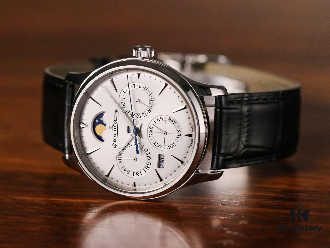 V9 Jaeger Master Ultra Thin Perpetual Calendar Automatic Mechanical Watch - Reproduction of Stephen Strange's Watch from 'Doctor Strange'