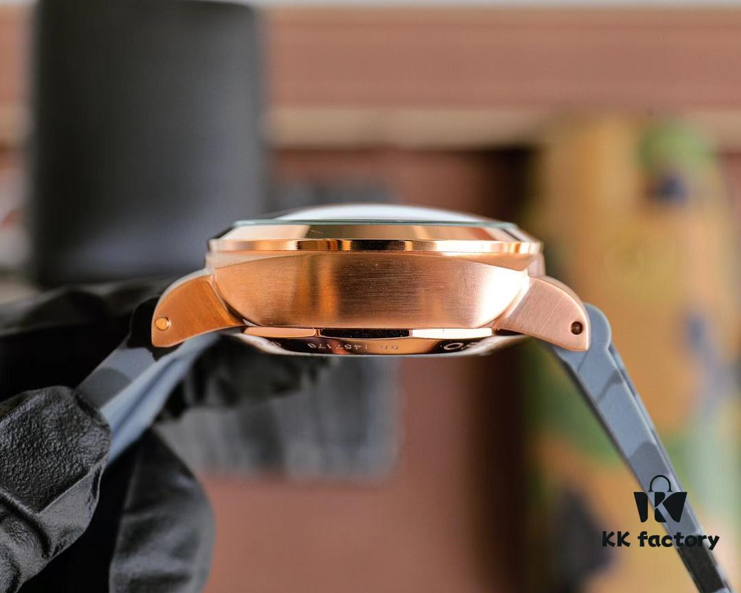 Panerai PANERAI Arc-coated Glass 44mm*16mm Automatic Mechanical Watch with Camouflage Rubber Strap and Original Buckle