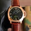 Panerai PANERAI Arc-coated Glass 44mm*16mm Automatic Mechanical Watch with Camouflage Rubber Strap and Original Buckle