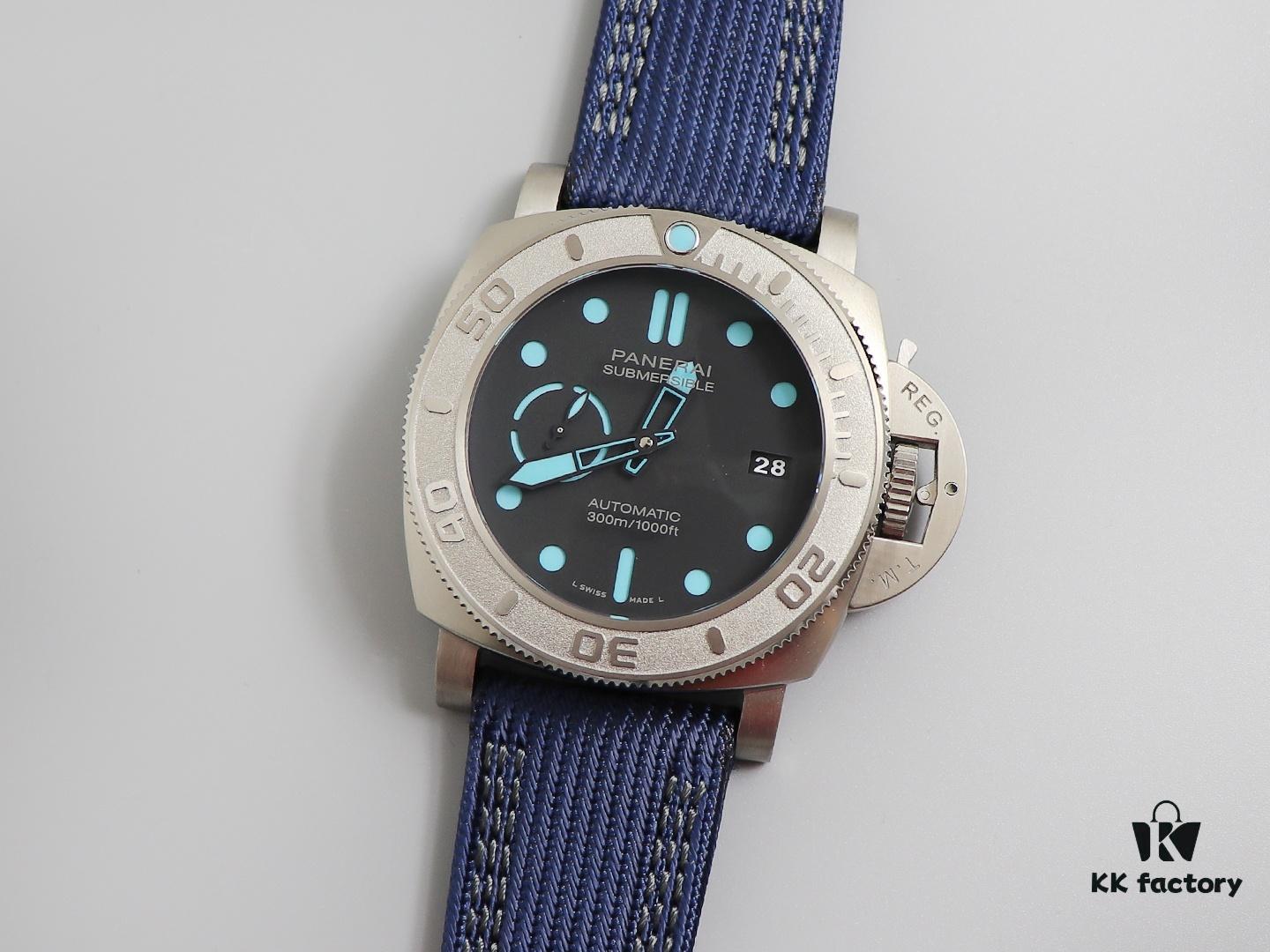 VS New Release: PAM985-47mm, Panerai's 2019 Masterpiece Featuring Internal Floating Logo, Dimensional Numerical Bezel, Sandwich Dial, and PET Resin Fiber Strap – A Perfect Fusion of Classic and Modern Design