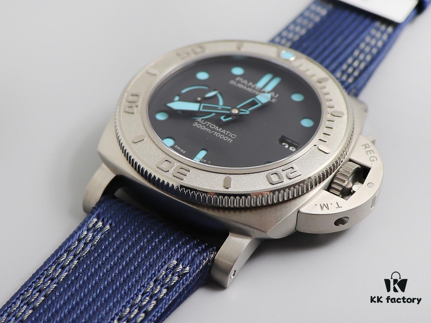 VS New Release: PAM985-47mm, Panerai's 2019 Masterpiece Featuring Internal Floating Logo, Dimensional Numerical Bezel, Sandwich Dial, and PET Resin Fiber Strap – A Perfect Fusion of Classic and Modern Design