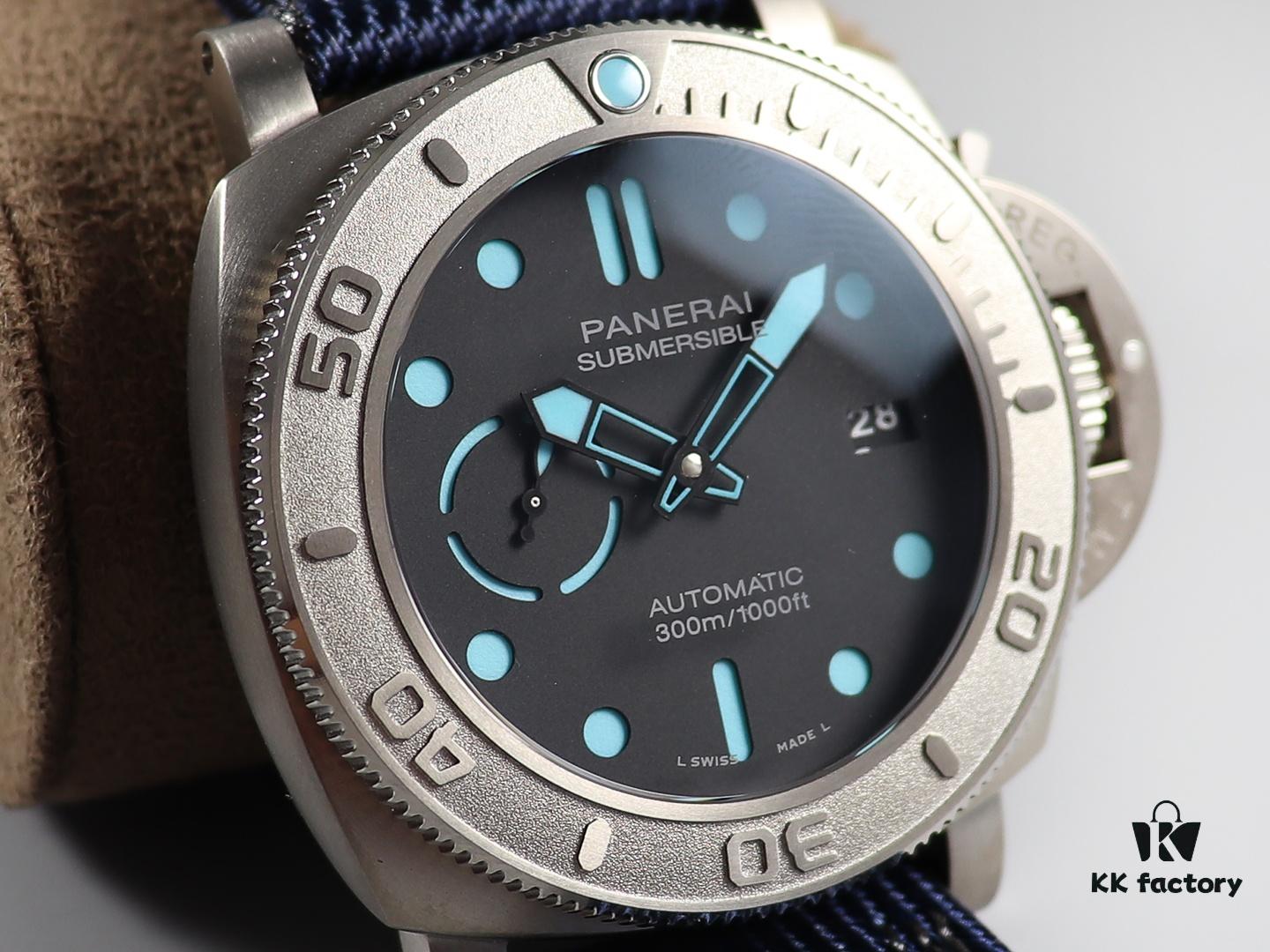 VS New Release: PAM985-47mm, Panerai's 2019 Masterpiece Featuring Internal Floating Logo, Dimensional Numerical Bezel, Sandwich Dial, and PET Resin Fiber Strap – A Perfect Fusion of Classic and Modern Design