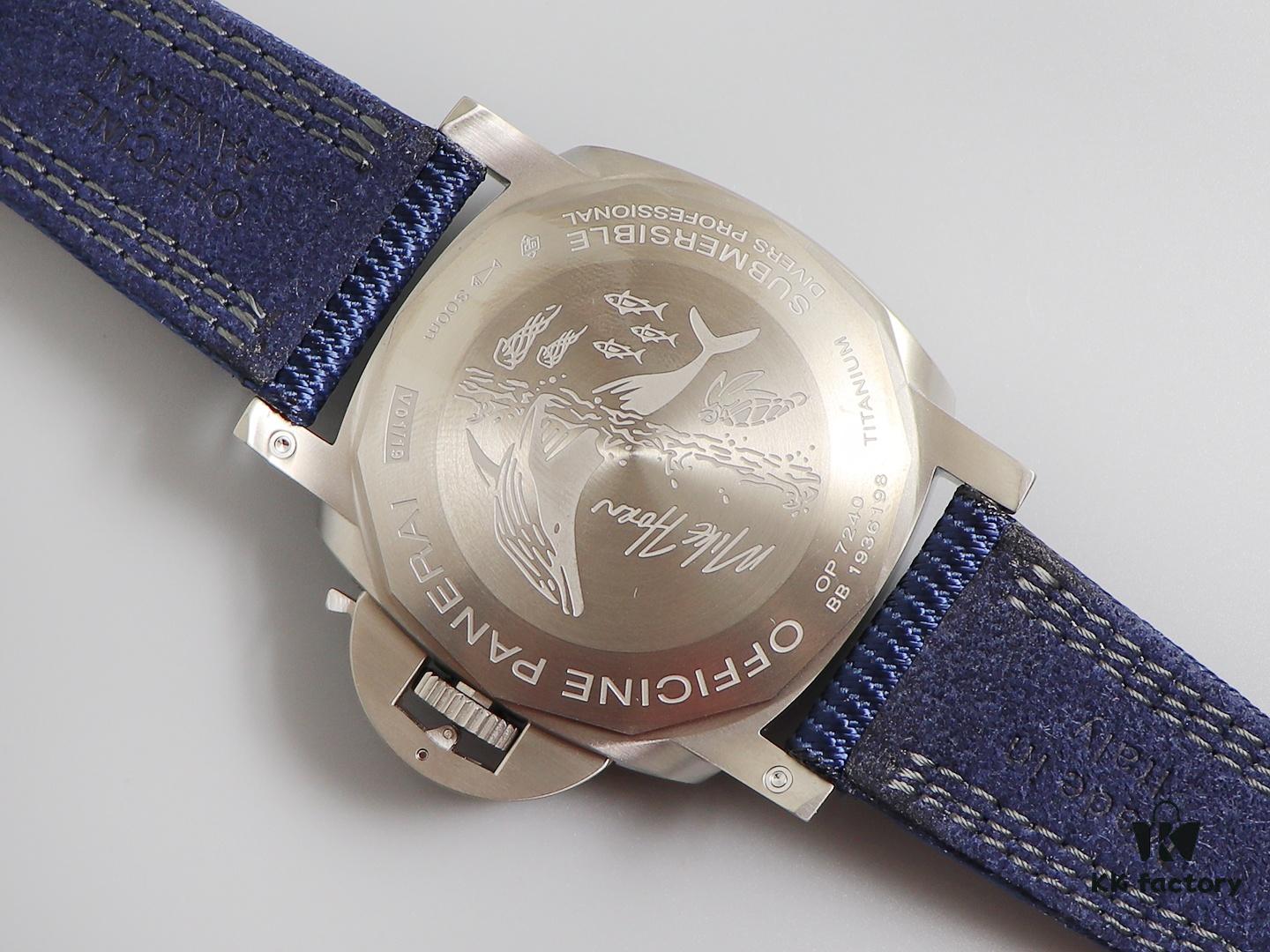 VS New Release: PAM985-47mm, Panerai's 2019 Masterpiece Featuring Internal Floating Logo, Dimensional Numerical Bezel, Sandwich Dial, and PET Resin Fiber Strap – A Perfect Fusion of Classic and Modern Design