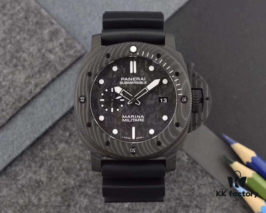 VS New Arrival: 2019 Geneva Panerai New Model PAM979 – The Younger Brother of PAM616, Featuring a Brand-New Carbon Fiber Dial