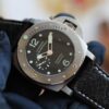 Panerai PANERAI Arc-shaped Coated Glass 47mm*16mm Full Grain Leather Strap with Original Pin Buckle Fully Automatic Mechanical Movement Bronze/Titanium Case A Watch from the Tough Man