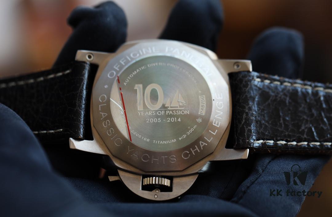 Panerai PANERAI Arc-shaped Coated Glass 47mm*16mm Full Grain Leather Strap with Original Pin Buckle Fully Automatic Mechanical Movement Bronze/Titanium Case A Watch from the Tough Man