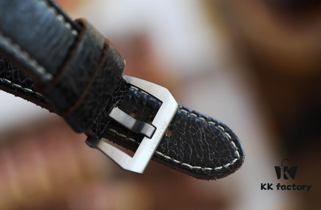 Panerai PANERAI Arc-shaped Coated Glass 47mm*16mm Full Grain Leather Strap with Original Pin Buckle Fully Automatic Mechanical Movement Bronze/Titanium Case A Watch from the Tough Man