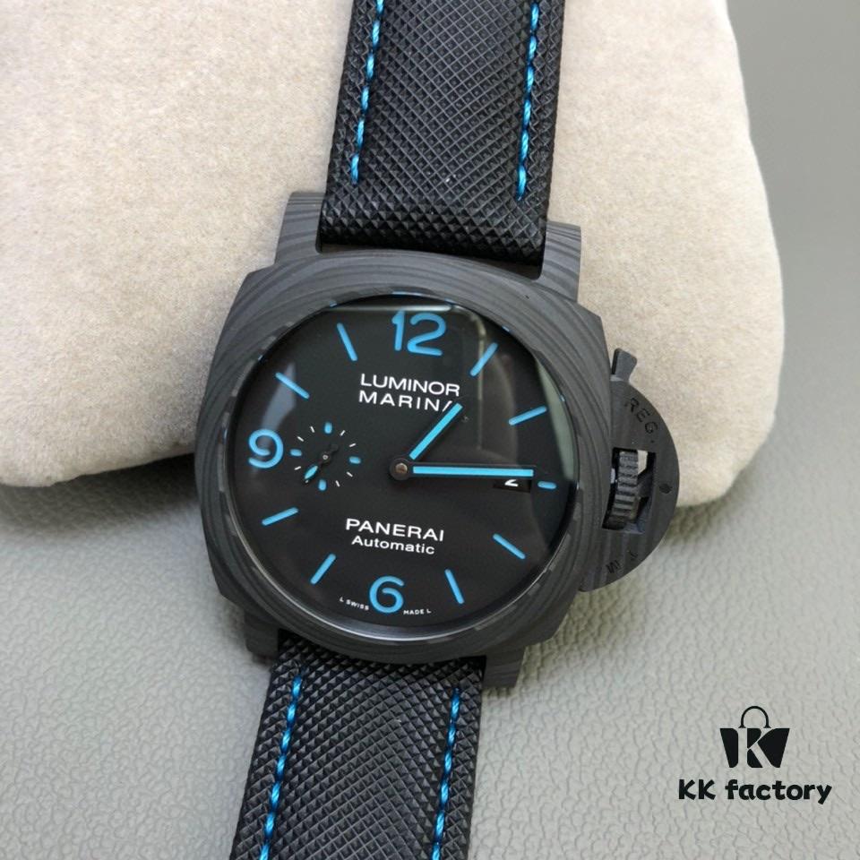 VS Factory New Masterpiece Panerai PAM1661 Carbon Fiber Case Lightweight Design Perfect for Summer Wear 44x14.5mm