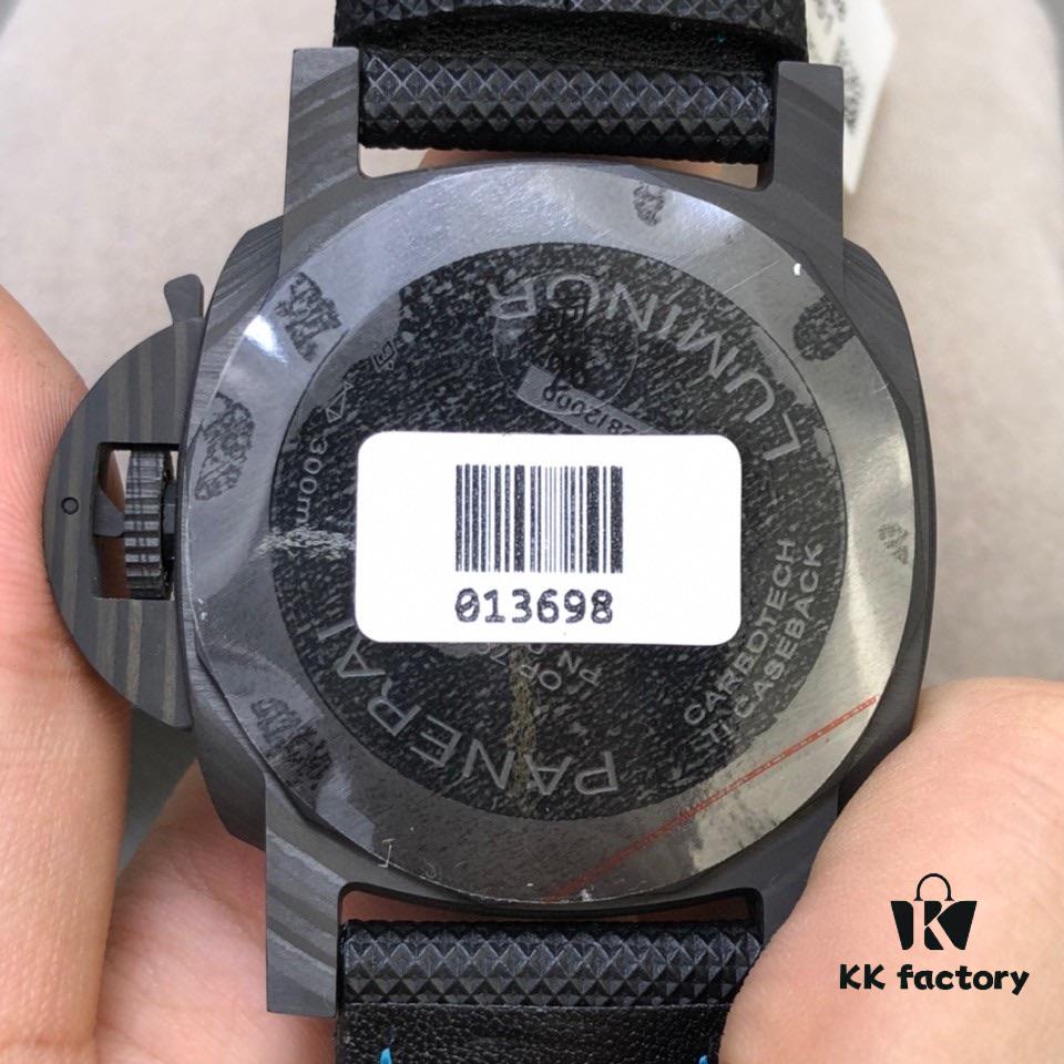 VS Factory New Masterpiece Panerai PAM1661 Carbon Fiber Case Lightweight Design Perfect for Summer Wear 44x14.5mm