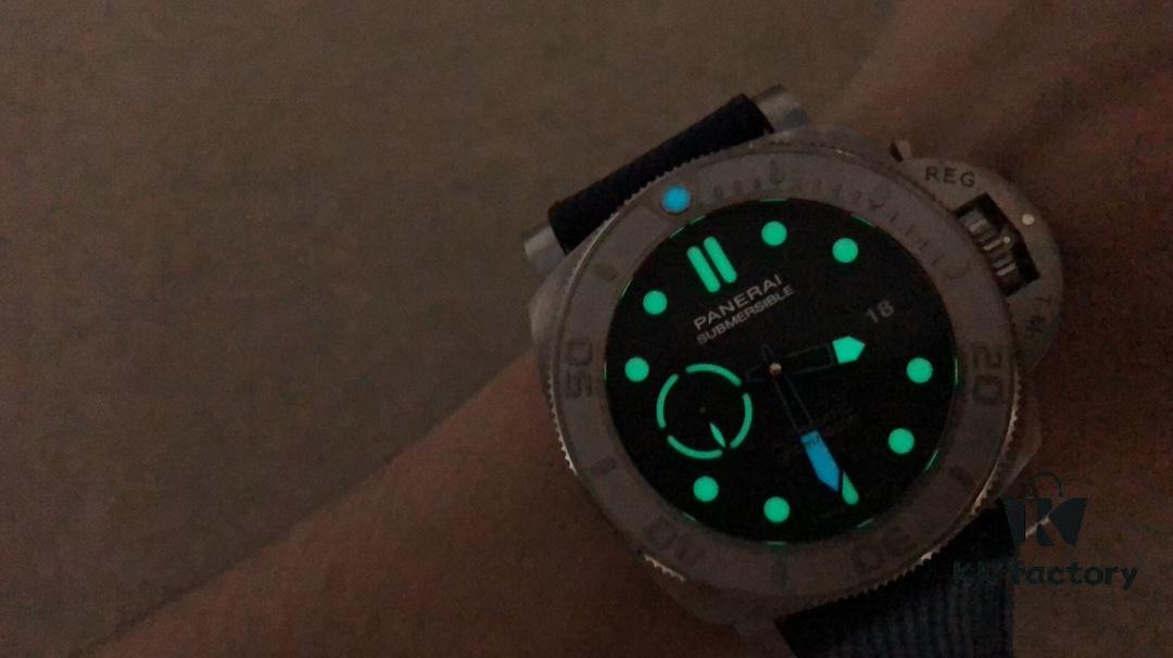 vsPAM985-47mm, Panerai 2019 Heartfelt Creation: Internal Floating Logo, Dimensional Numerical Bezel, Trigonic Clear Dial, PET Resin Fiber Strap, Perfect Fusion of Classic and Modern Design Elements, Breaking Self-limitations