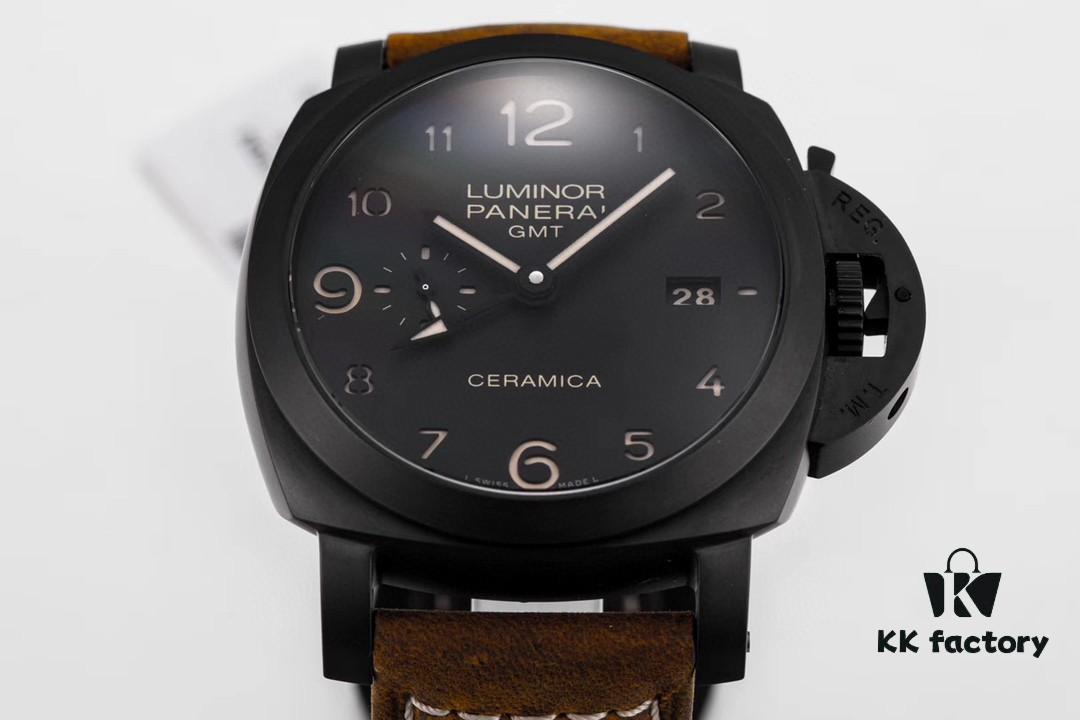 VS Panerai PAM 441, 44mm Case Diameter, Full Ceramic Case, Equipped with VS Second-Generation Movement