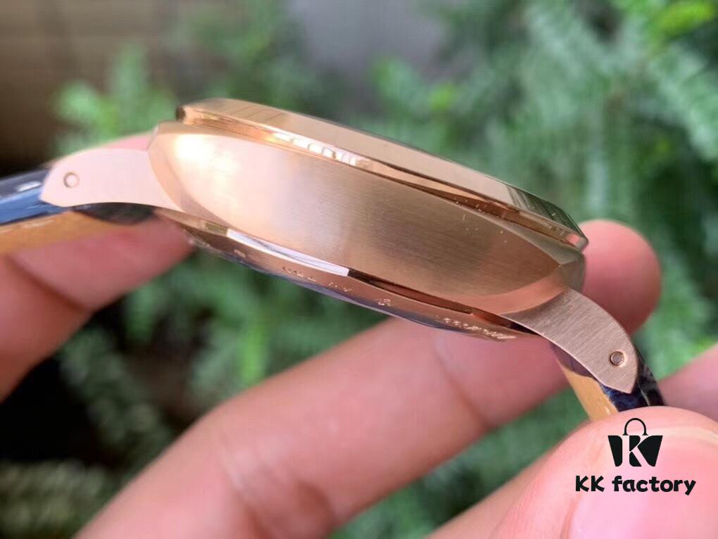 VS2020 New Arrival: 44MM 'Provocative Blue' Lumino Rosso Gold Panerai Watch PAM 1112