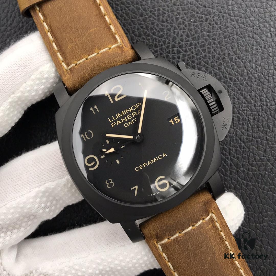 Panerai PAM 441 Upgraded V2 Version, 44mm Case, Full Ceramic Case with VS Second-Generation Movement