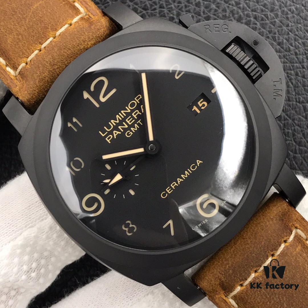 Panerai PAM 441 Upgraded V2 Version, 44mm Case, Full Ceramic Case with VS Second-Generation Movement