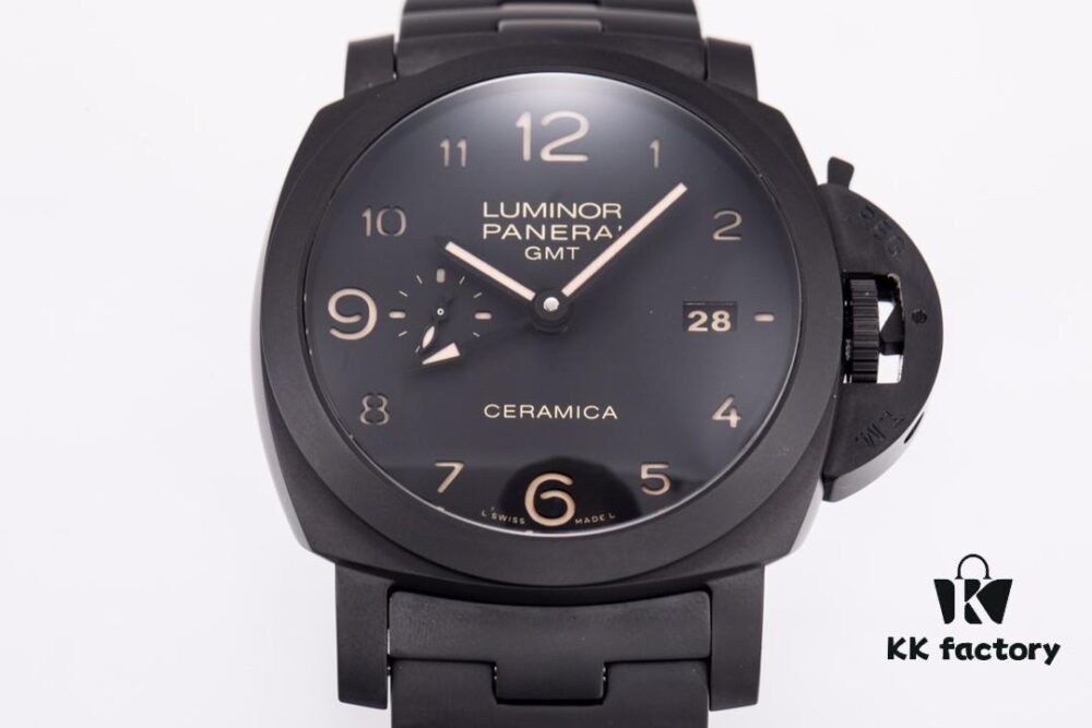 VS Panerai 'Black Warrior' 438 Upgraded to V2 Full Black Movement
