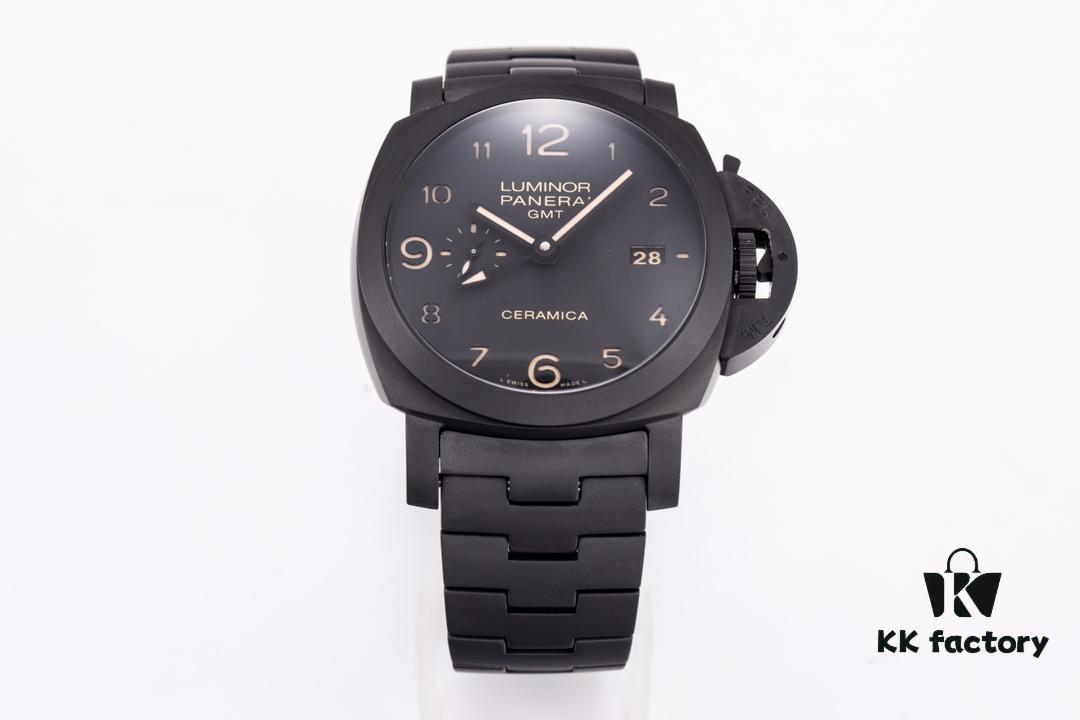 VS Panerai 'Black Warrior' 438 Upgraded to V2 Full Black Movement