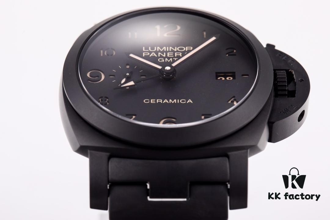 VS Panerai 'Black Warrior' 438 Upgraded to V2 Full Black Movement