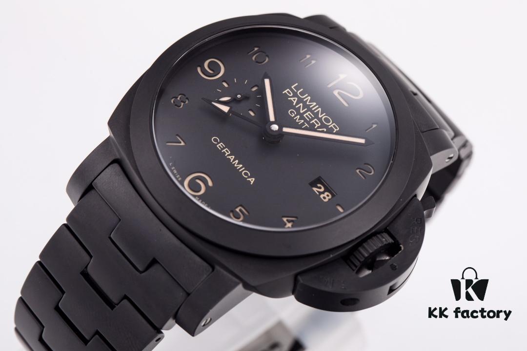VS Panerai 'Black Warrior' 438 Upgraded to V2 Full Black Movement