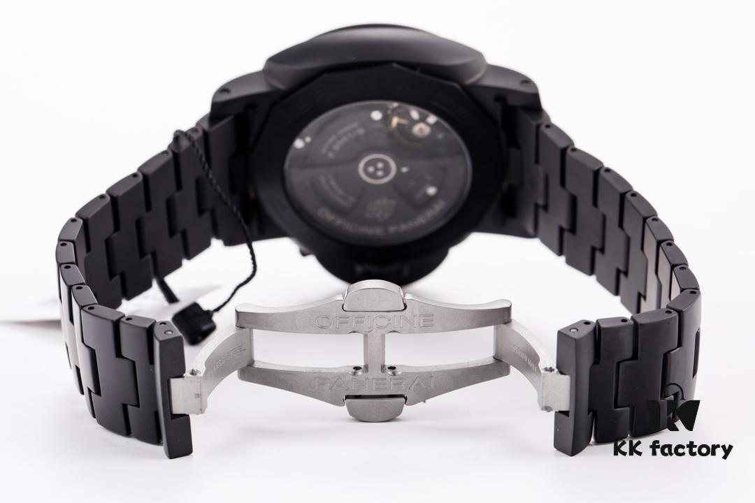 VS Panerai 'Black Warrior' 438 Upgraded to V2 Full Black Movement