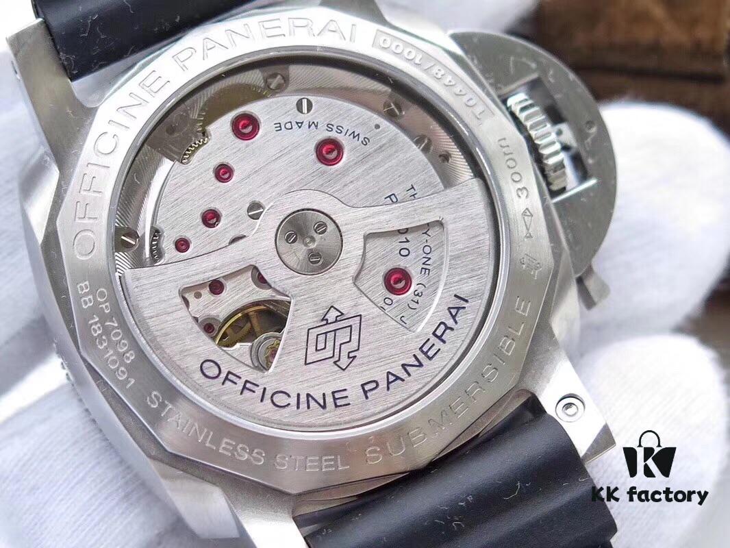 ZF Production Panerai Pam682, Small Case with Natural Rubber Strap