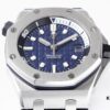 Audemars Piguet Diver - New Model 15720! 42mm x 14.2mm Stainless Steel Case with Anti-Reflective Sapphire Crystal, Black Ceramic Screw-Down Crown, Calibre 4308 Automatic Movement, 'Méga Tapisserie' Dial, Luminescent Markers, Rubber Strap