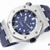 Audemars Piguet Diver - New Model 15720! 42mm x 14.2mm Stainless Steel Case with Anti-Reflective Sapphire Crystal, Black Ceramic Screw-Down Crown, Calibre 4308 Automatic Movement, 'Méga Tapisserie' Dial, Luminescent Markers, Rubber Strap