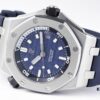 Audemars Piguet Diver - New Model 15720! 42mm x 14.2mm Stainless Steel Case with Anti-Reflective Sapphire Crystal, Black Ceramic Screw-Down Crown, Calibre 4308 Automatic Movement, 'Méga Tapisserie' Dial, Luminescent Markers, Rubber Strap