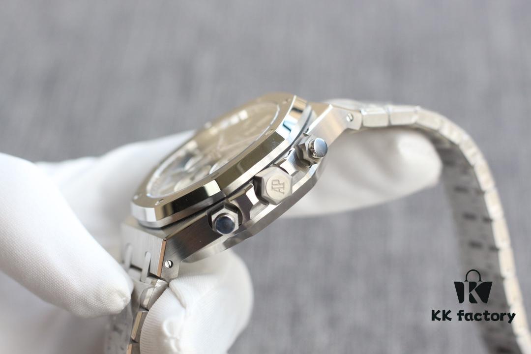 OM's Latest Breakthrough V2 Version: Royal Oak 26331 Chronograph Series, Fully Matching Original in Function and Positioning