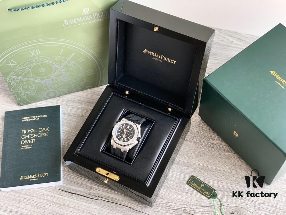 6931a8a3ccd8ab3d7af9d138 Royal Oak 15710 Features the Regular Octagonal Case with Eight Decorative Screws, Exuding a Rugged and Masculine Charm