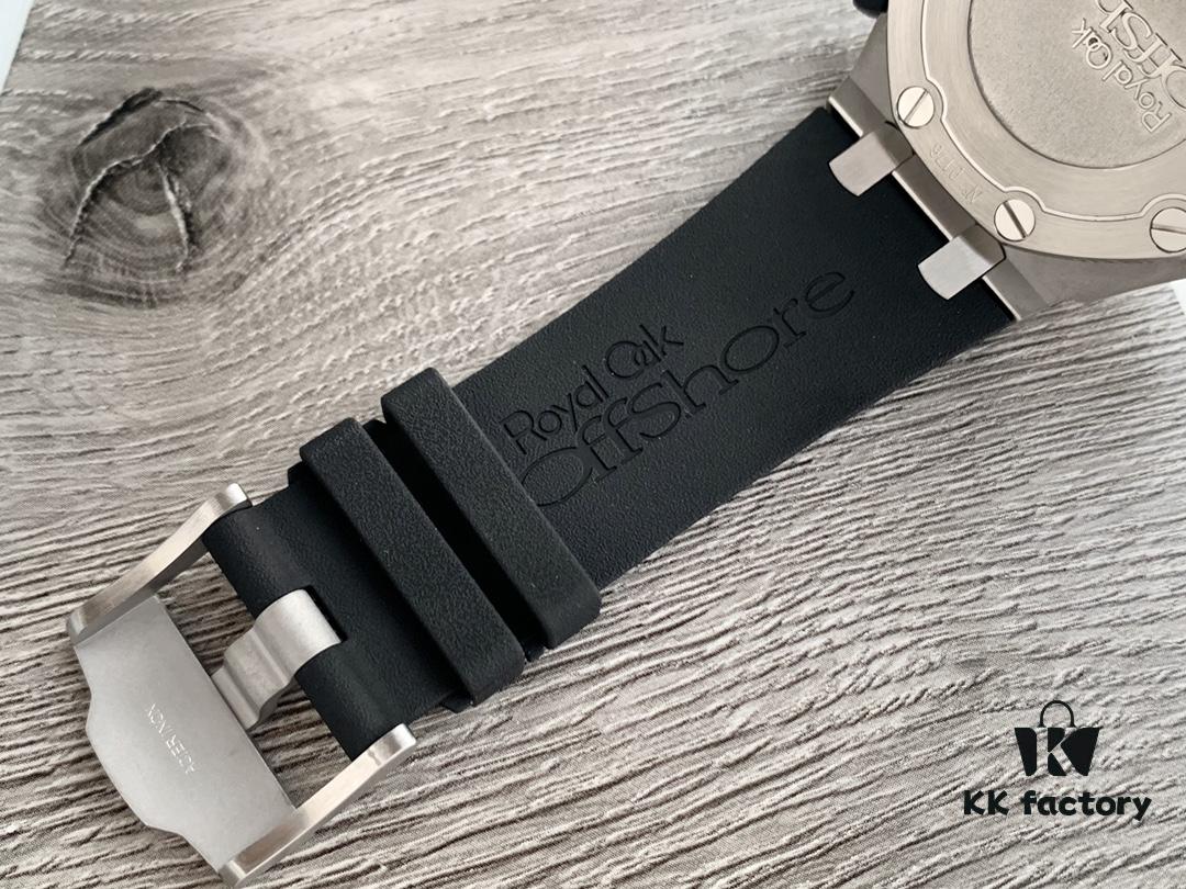 Royal Oak 15710 Features the Regular Octagonal Case with Eight Decorative Screws, Exuding a Rugged and Masculine Charm