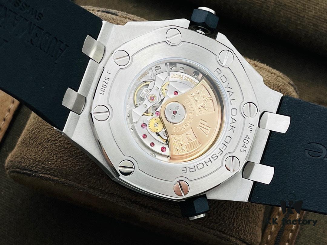 JF Factory 2021 Masterpiece V10 Version - Royal Oak Offshore 15710 Transparent Case Back Series Super V10 Upgraded Edition Returns with Power