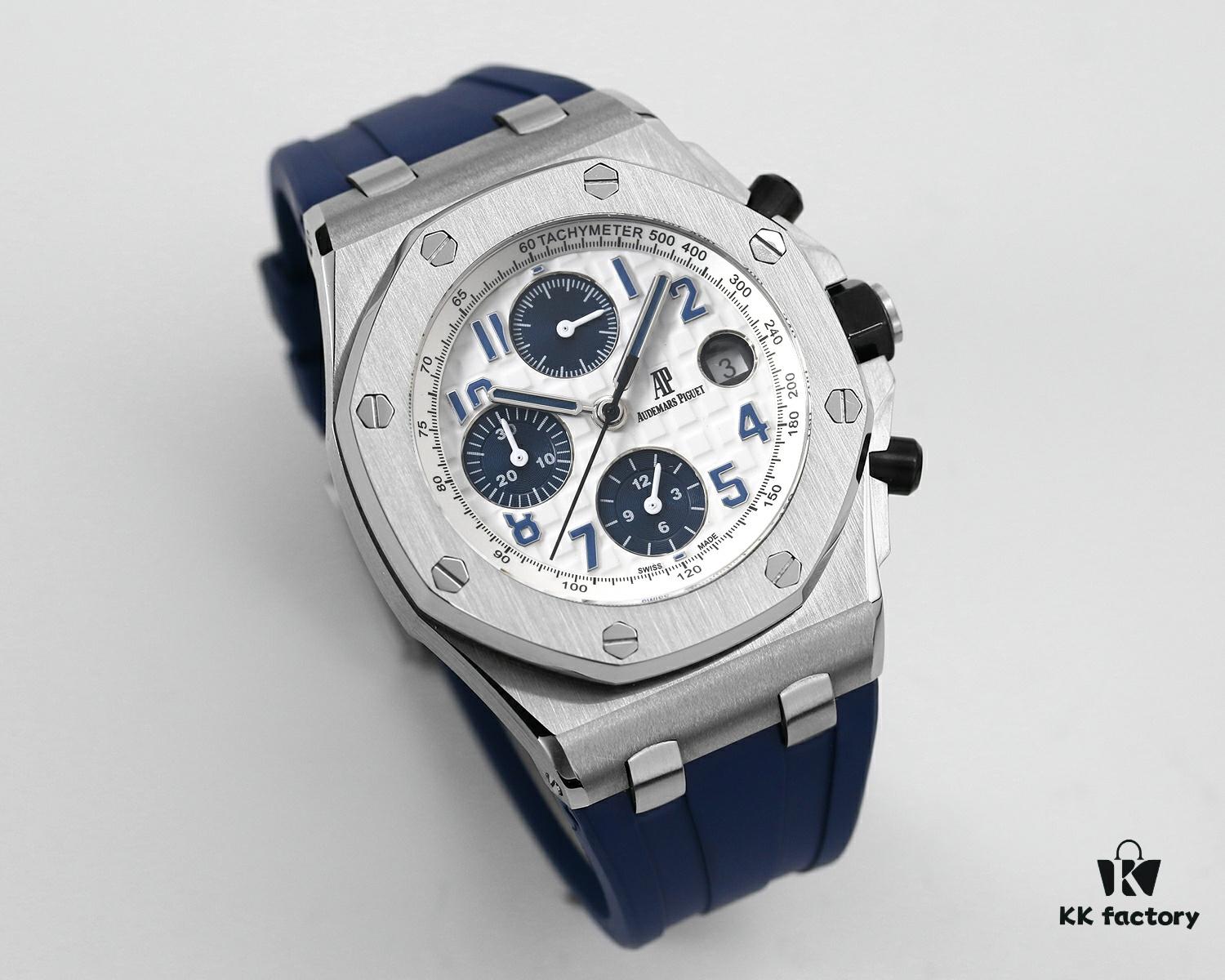 DC New Release, Royal Oak 26470 Series, Featuring Original 12-Position Running Second Chronograph Movement with Identical Functions, Two Years in the Making for a Moment of Excellence