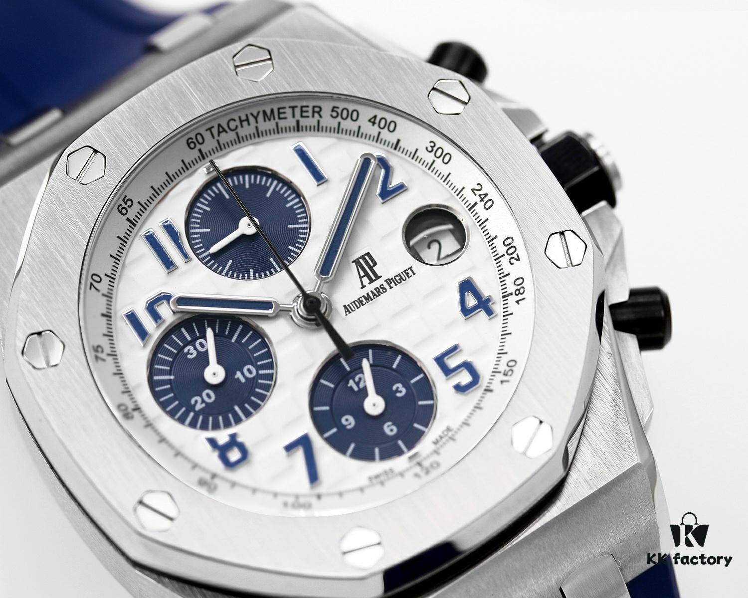 DC New Release, Royal Oak 26470 Series, Featuring Original 12-Position Running Second Chronograph Movement with Identical Functions, Two Years in the Making for a Moment of Excellence