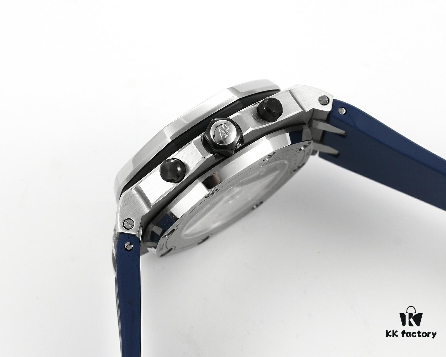 DC New Release, Royal Oak 26470 Series, Featuring Original 12-Position Running Second Chronograph Movement with Identical Functions, Two Years in the Making for a Moment of Excellence