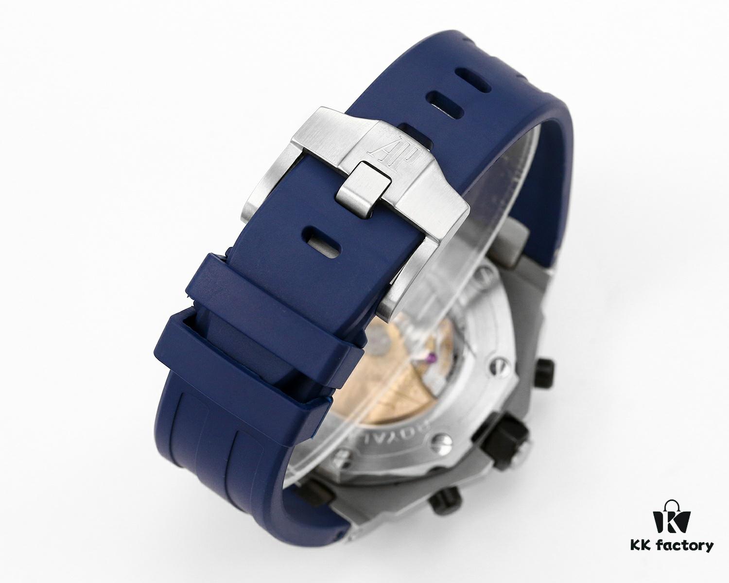 DC New Release, Royal Oak 26470 Series, Featuring Original 12-Position Running Second Chronograph Movement with Identical Functions, Two Years in the Making for a Moment of Excellence