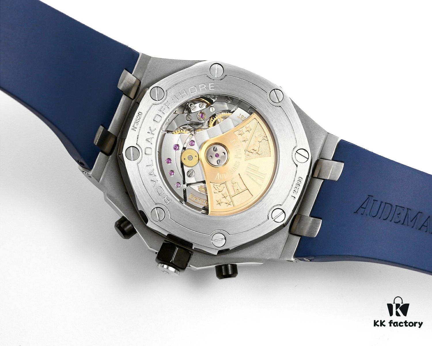 DC New Release, Royal Oak 26470 Series, Featuring Original 12-Position Running Second Chronograph Movement with Identical Functions, Two Years in the Making for a Moment of Excellence