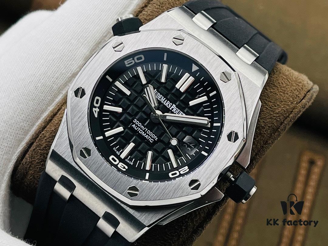 Market's Highest Replica TWS Benchmark Marvel A.P. Royal Oak Offshore 15710 Transparent Case Back Series! Super V9 Upgraded Version Makes a Strong Comeback!