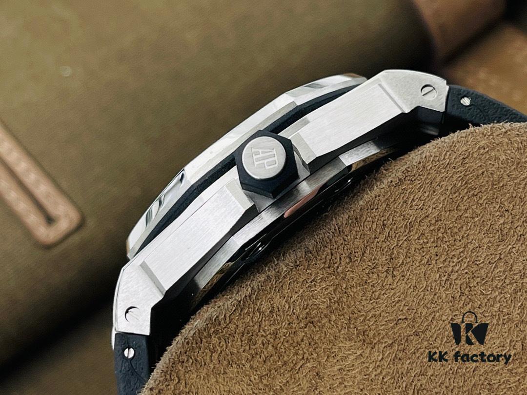 Market's Highest Replica TWS Benchmark Marvel A.P. Royal Oak Offshore 15710 Transparent Case Back Series! Super V9 Upgraded Version Makes a Strong Comeback!