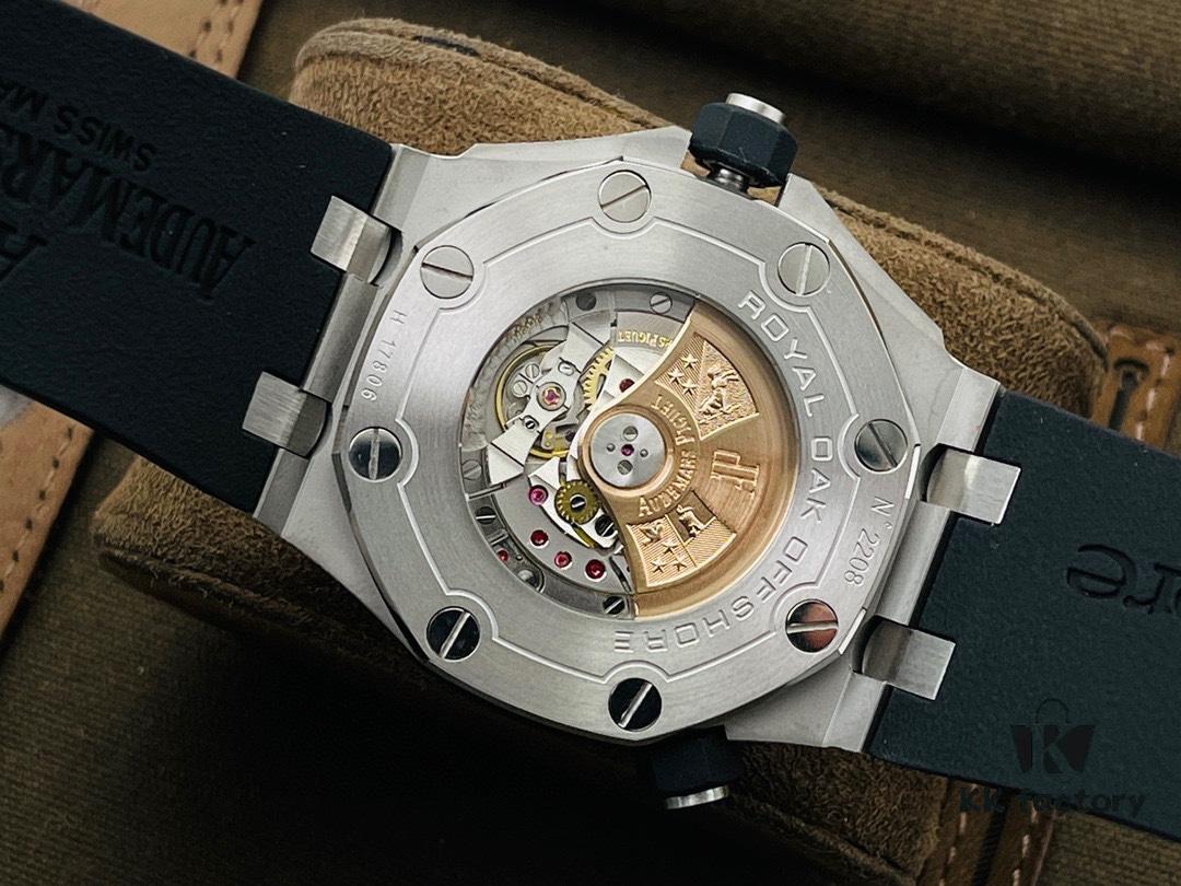 Market's Highest Replica TWS Benchmark Marvel A.P. Royal Oak Offshore 15710 Transparent Case Back Series! Super V9 Upgraded Version Makes a Strong Comeback!