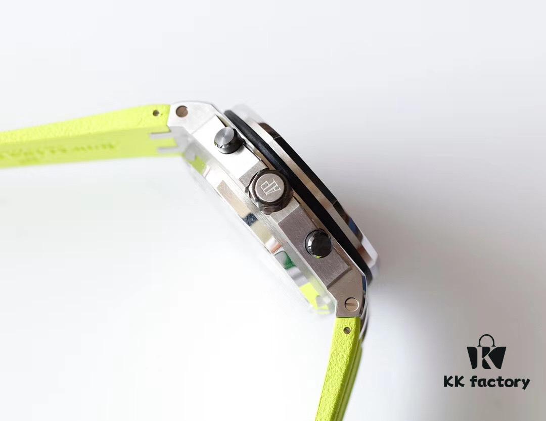 TW Premium Market's Best Replica Royal Oak Series Fruit Dial Chronograph Automatic Men's Watch Model: 26703 with Original Cal.3124 Movement, 42mm Diameter, Super-Luminous