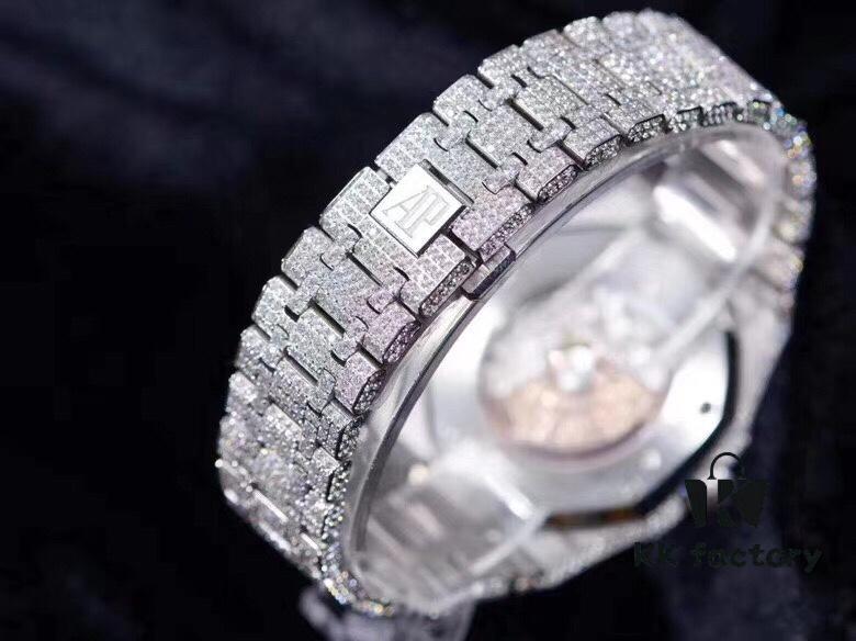 Royal Oak 15400 Full Diamond-Paved 'Full Sky of Stars' Series Limited Arrival