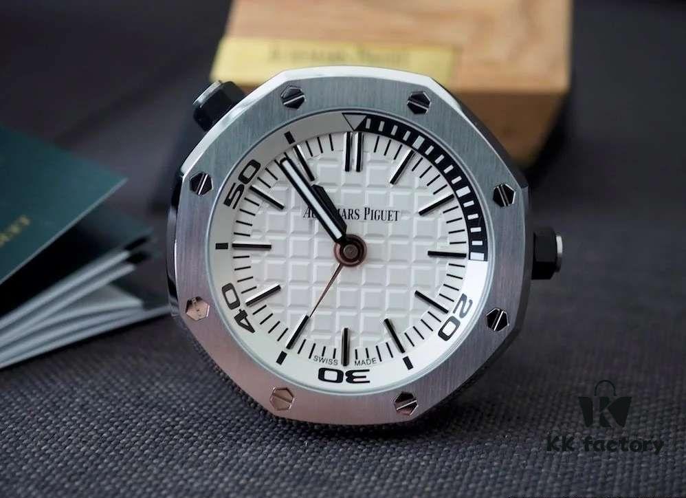 TZ Royal Oak Series 15710 Desk Clock / Mini Clock, Soulful Accent for Office, Study, or Cockpit