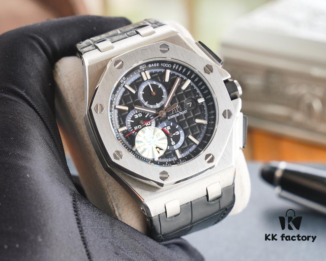 JF Affordable Version A++ Gift Audemars Piguet Royal Oak Offshore Limited Multi-Function Mechanical Watch 44MM 13MM with Replicated Original 3126 Automatic Movement