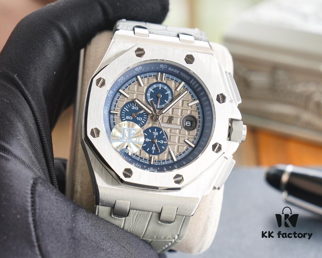 JF Affordable Version A++ Gift Audemars Piguet Royal Oak Offshore Limited Multi-Function Mechanical Watch 44MM 13MM with Replicated Original 3126 Automatic Movement