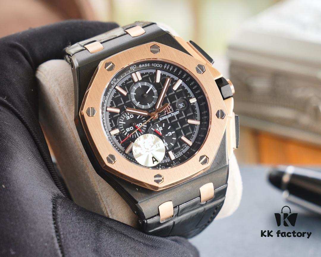 JF Affordable Version A++ Gift Audemars Piguet Royal Oak Offshore Limited Multi-Function Mechanical Watch 44MM 13MM with Replicated Original 3126 Automatic Movement