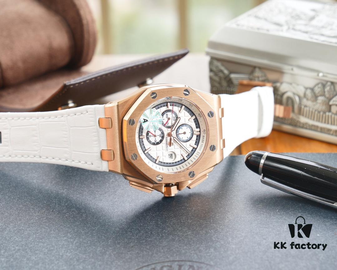 JF Affordable Version A++ Gift Audemars Piguet Royal Oak Offshore Limited Multi-Function Mechanical Watch 44MM 13MM with Replicated Original 3126 Automatic Movement