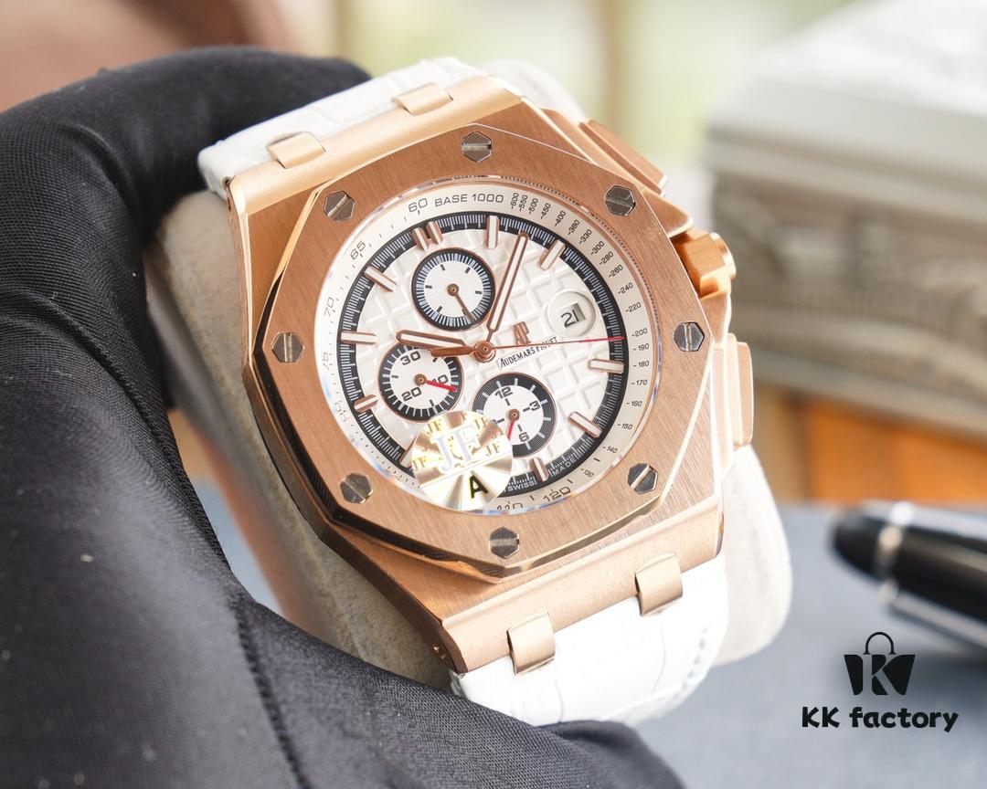 JF Affordable Version A++ Gift Audemars Piguet Royal Oak Offshore Limited Multi-Function Mechanical Watch 44MM 13MM with Replicated Original 3126 Automatic Movement